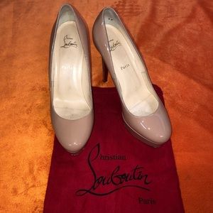 Christian Louboutin Dirditta Patent Platform Pump